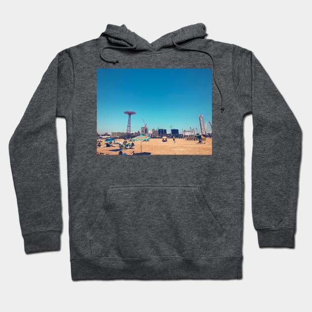 Coney Island, 2020 Hoodie by Tess Salazar Espinoza